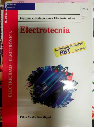 Libro Electrotecnia - Pablo Alcalde (Nuevo/Sin usa