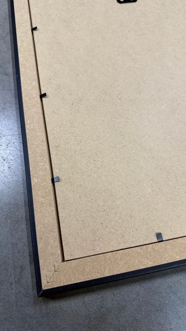 Cuadro Snoopy Peanuts Marco Negro