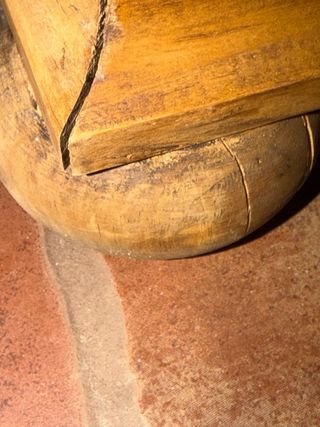 Mueble Mexicano Madera y Cristal