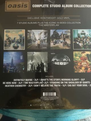 Oasis Complete Studio Album Collection Vinili