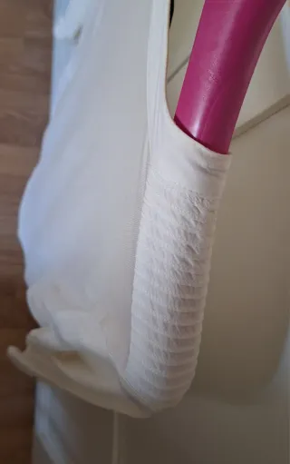 Blusa blanca Massimo Dutti mujer