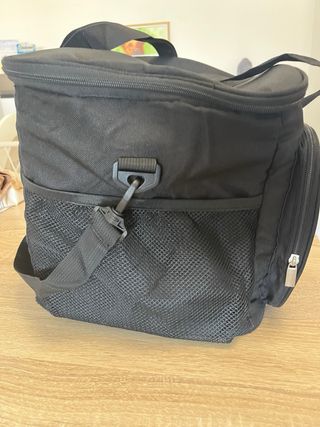 Fiambrera grande negra