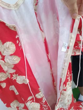 Vestido Flamenca Rojo y Blanco