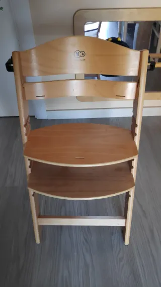 Trona de madera Kinderkraft