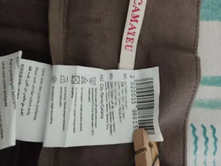 Pantaloni donna lino cotone tg. xS