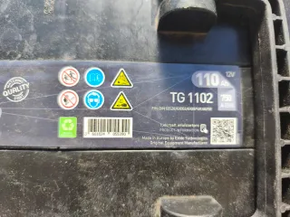 Batería Tudor 110Ah star pro