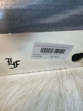 Scarpe Puma x Alla France Argento