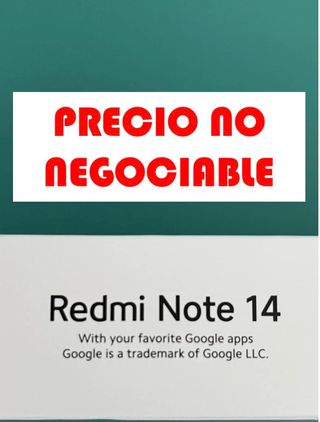 Xiaomi Redmi Note 14 128GB Verde NFC Precintado