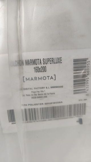 Colchón 160x190 Marmota Nuevo Super Luxe