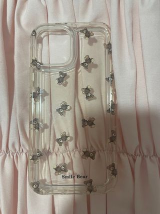 Funda iPhone 12 transparente ositos