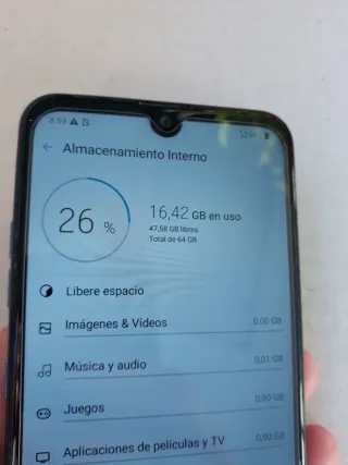 LG Q60 64GB  "NO NEGOCIABLE"
