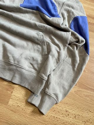 Nike Rework Hoodie - Grey Vintage Style
