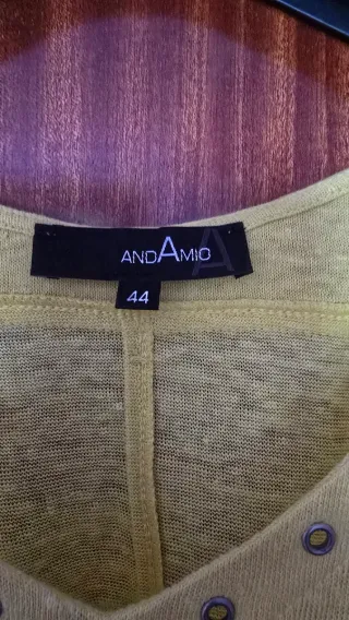 Camiseta amarilla andamio talla 44