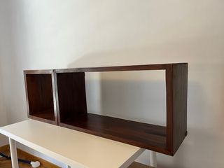 Juego 2 Estantes Teca Banak