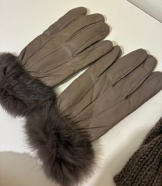 Lote guantes + banda para el pelo