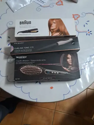 Lote Belleza: Braun, Primark, SilverCrest