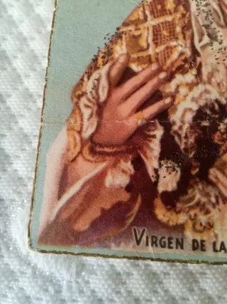 Postal Virgen Esperanza Macarena Antigua