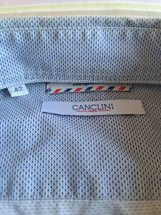 Camisa El Ganso Azul y Blanca