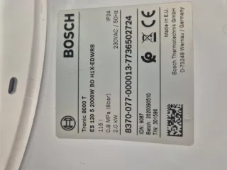 Depósito ACS Bosch Tronic 8000T