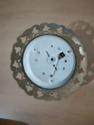 Plafón techo dorado y cristal