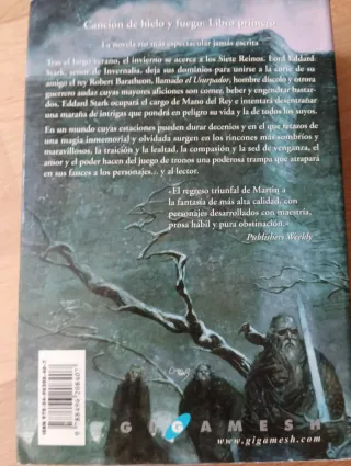 Canción de hielo y fuego: Juego de tronos (Giga...