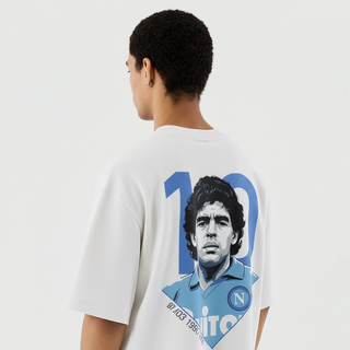 T-shirt Unisex Maradona D10S Dios Vive Limited