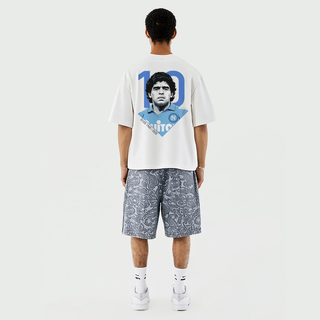 T-shirt Unisex Maradona D10S Dios Vive Limited