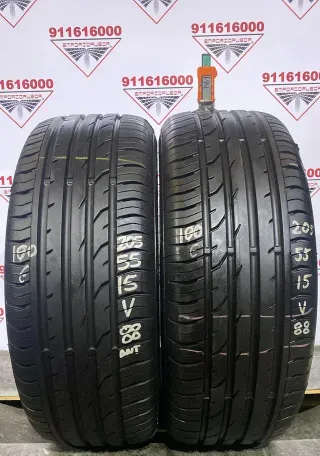 -205 55 15 V CONTINENTAL RUEDA AL 90% VIDA UTIL