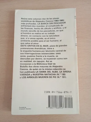 La barca sin pescador--Siete gritos en el mar
