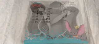 Set Vajilla Infantil Bebé Dumbo