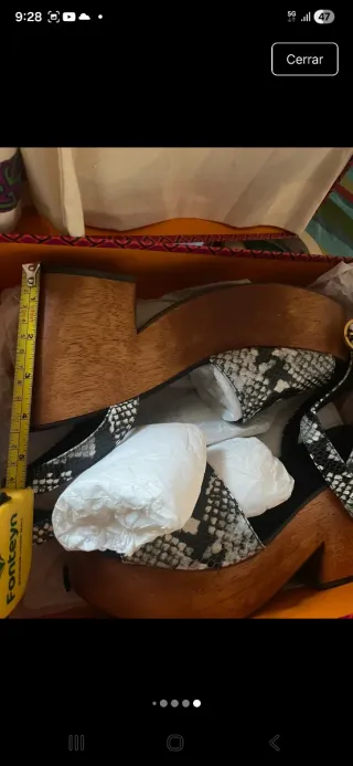 Sandalias Tory Burch Piel Serpiente