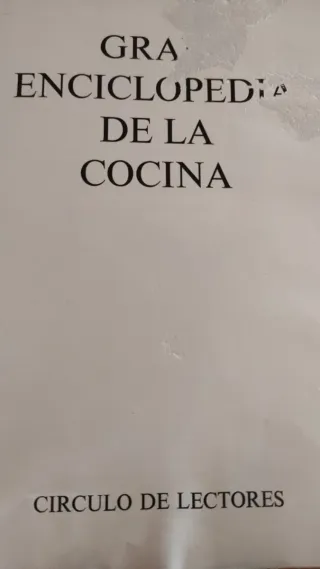 Libro de Cocina Antiguo 1969