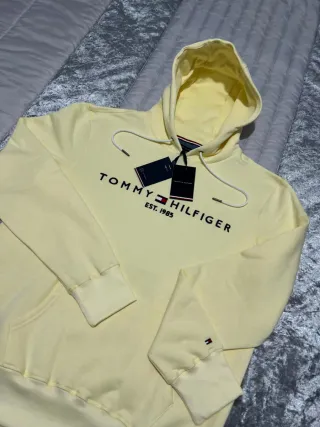 Hoodie Tommy Hilfiger Amarelo Tamanho XL