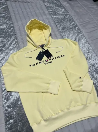 Hoodie Tommy Hilfiger Amarelo Tamanho XL