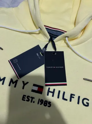 Hoodie Tommy Hilfiger Amarelo Tamanho XL