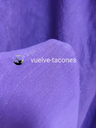 Vestido volante morado ♡ Made In Italy * talla U