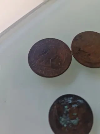 Lote de monedas antiguas