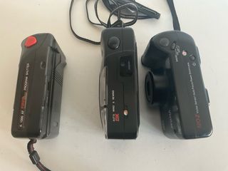 139. Lote de 3 Cámaras Analógicas, todas por 11€