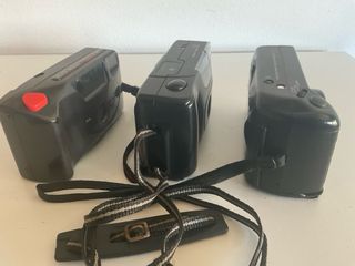 139. Lote de 3 Cámaras Analógicas, todas por 11€