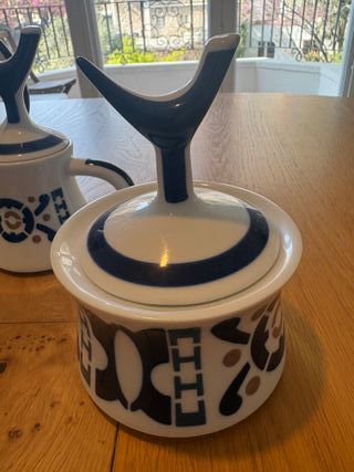Juego de té Sargadelos Burela 12 servicios