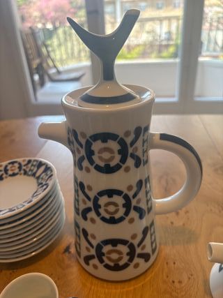 Juego de té Sargadelos Burela 12 servicios