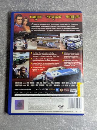 TOCA Race Driver PS2 (senza disco)