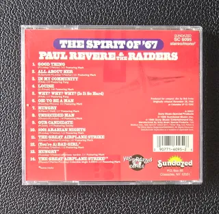 Paul Revere & The Raiders - The Spirit Of '67 CD