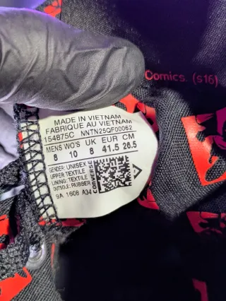 Converse Chuck Taylor HI DC Comics Superman