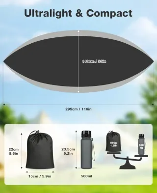 Hamaca de Tela para Acampar