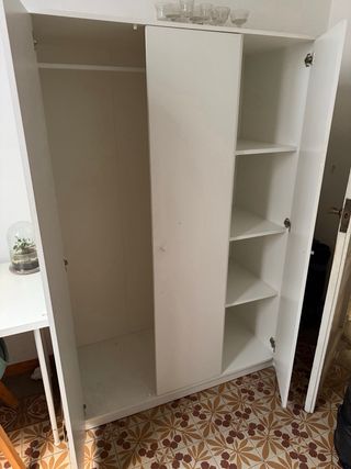 Armario blanco 3 puertas