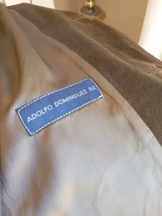 Chaqueta Adolfo Domínguez Ante Talla L