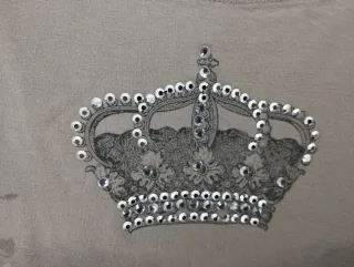 Maglia donna tg unica con strass