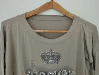 Maglia donna tg unica con strass