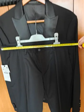 Traje de vestir Zara negro